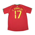 RONALDO #17 Portugal Home 2006-07