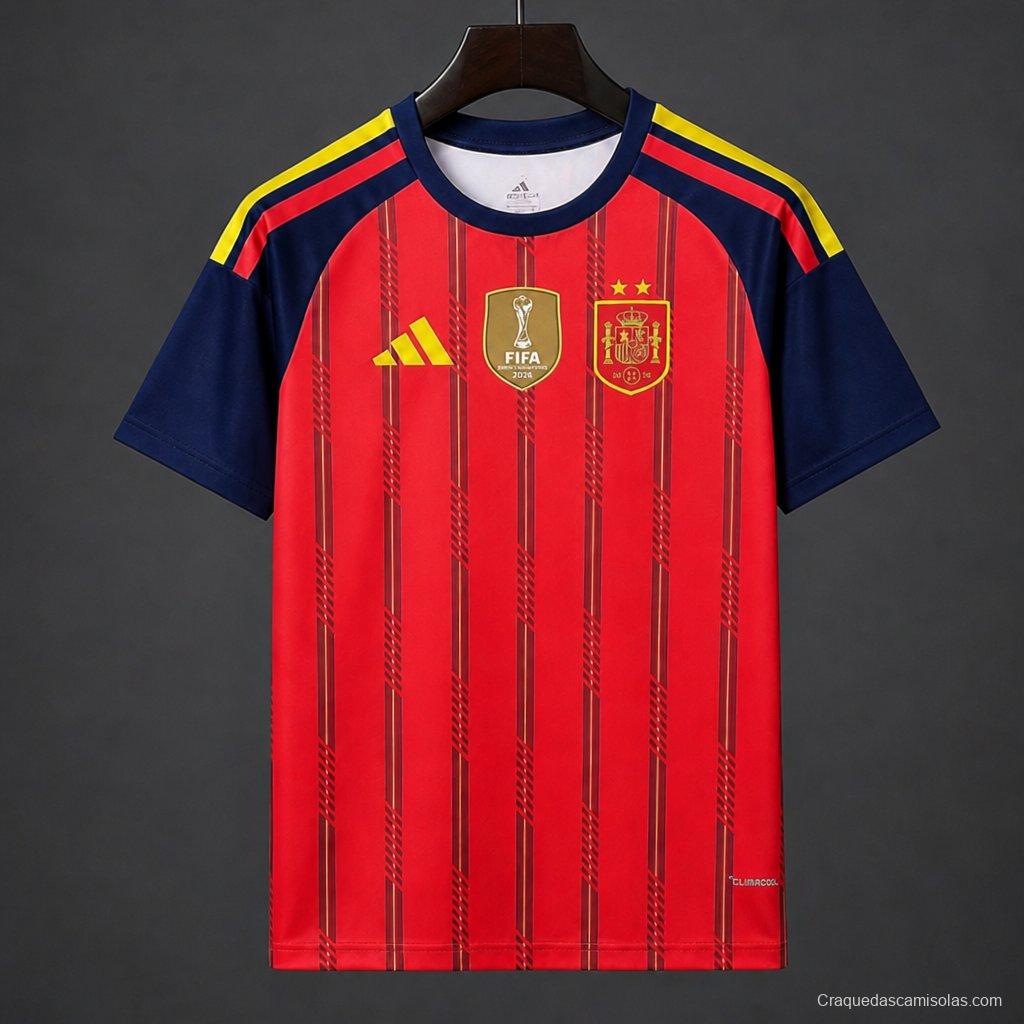 Spain home World Cup 2026 Champion - Fan Version