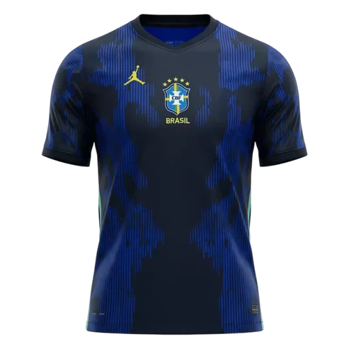 Brazil Away Blue 2026 - Brasil Jordan Fan Version