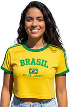 Brazil Cropped Rio de Janeiro - Yellow