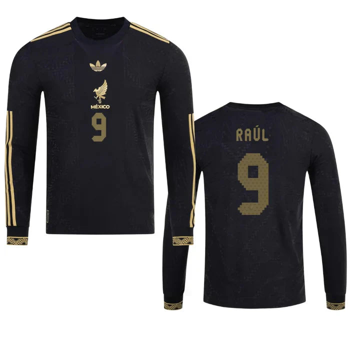 Mexico Raúl Jiménez 2025 Special Edition Long Sleeve Player Version [Slim Fit] Third Jersey
