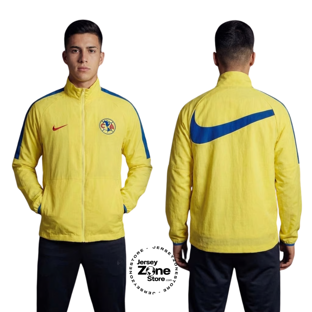 2026 Club America Yellow Jacket Windbreaker