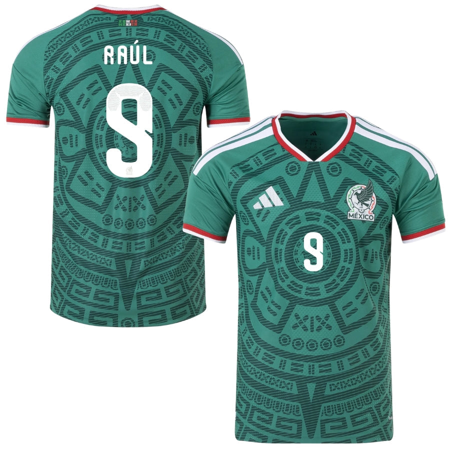 Mexico Home RAÚL 9 Player Version [Slim Fit] Shirt 2026 World Cup