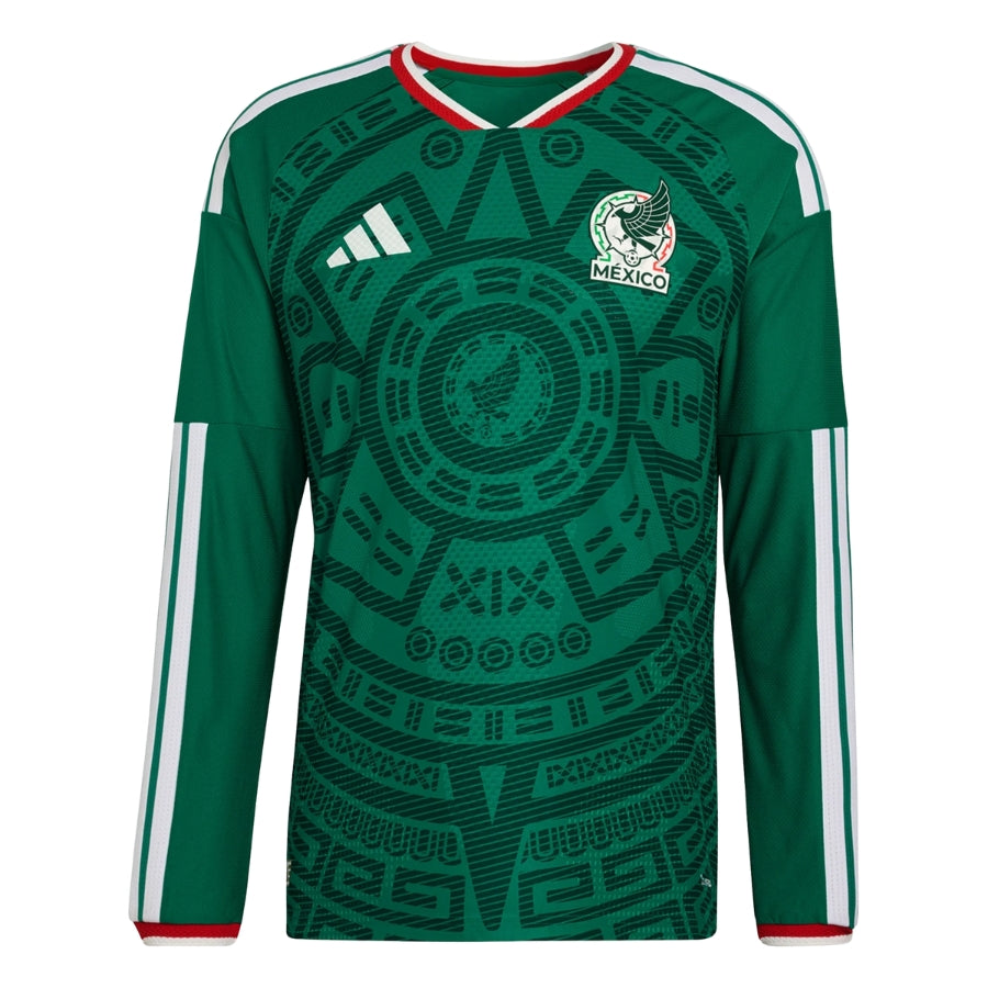 Mexico Home Player Version [Slim Fit] Long Sleeve Shirt 2026 World Cup