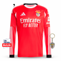 Camisola Benfica Manga Longa Principal 2025/26 - ÚLTIMAS UNIDADES!