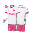 Conjunto Infantil Sporting 2025/26 - LANÇAMENTO! 🔥🩷