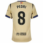 Barcelona Away Pedri 8 Fan Jersey 2025/26 Official Printing (La Liga)