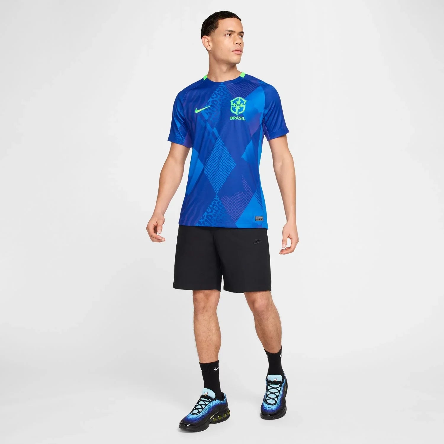 Brazil 25/26 II Away Jersey - Fan Version