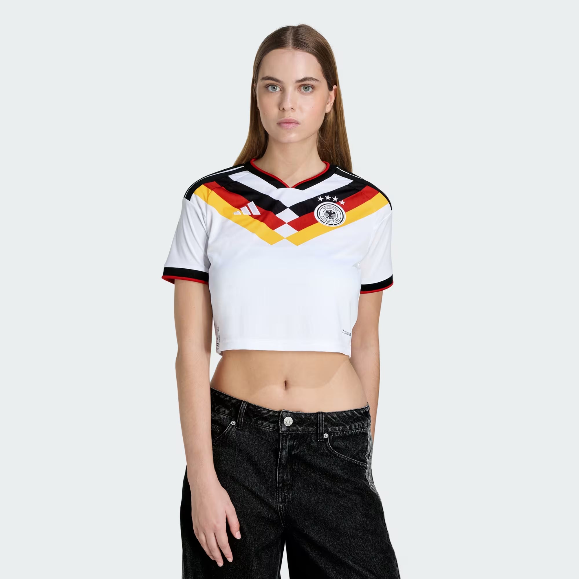 Germany 26 Home Cropped Jersey