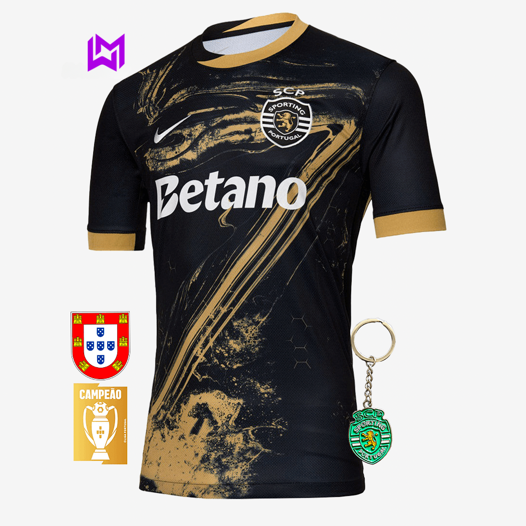 Camisola Sporting Terceiro “7” Ronaldo 2024/25 - ÚLTIMAS UNIDADES! 🔥💚
