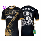 Camisola Sporting Terceiro “7” Ronaldo BICAMPEÃO 2024/25 - MODELO EXCLUSIVO! 🦁🏆