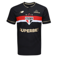 Camisa Sao Paulo Tricolor Third 25/26 - Preta - Fan version
