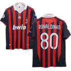 AC Milan Ronaldinho Embroidery Retrô Jersey
