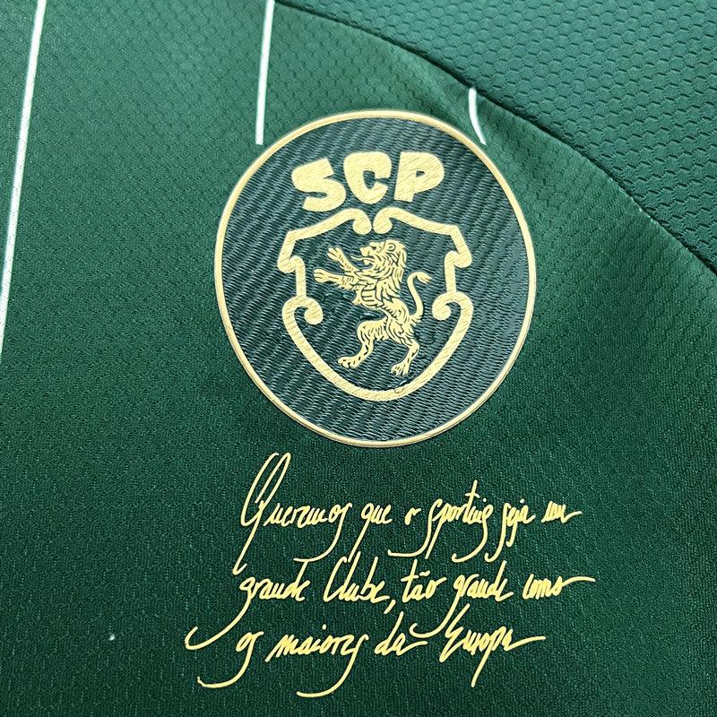 Camisola Sporting Edição Limitada 2024/25 - ÚLTIMAS UNIDADES! 🔥💚