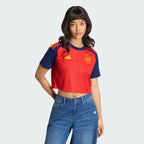 España 26 Home Cropped Jersey