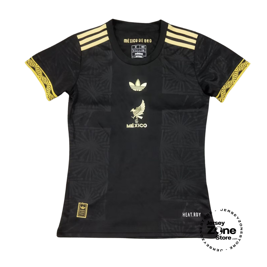 Mexico Player Version [Slim Fit] Women's Edition Especial Gold Cup Shirt 2025