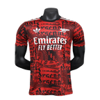Arsenal 25/26 Training Jersey - Dark Red - Player Version