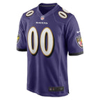 Baltimore Ravens - Custom NFL Game Jersey - Purple