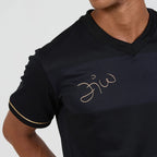 Camisa Flamengo Zico 1981 Preto e Ouro Retrô Masculina - Zico #10