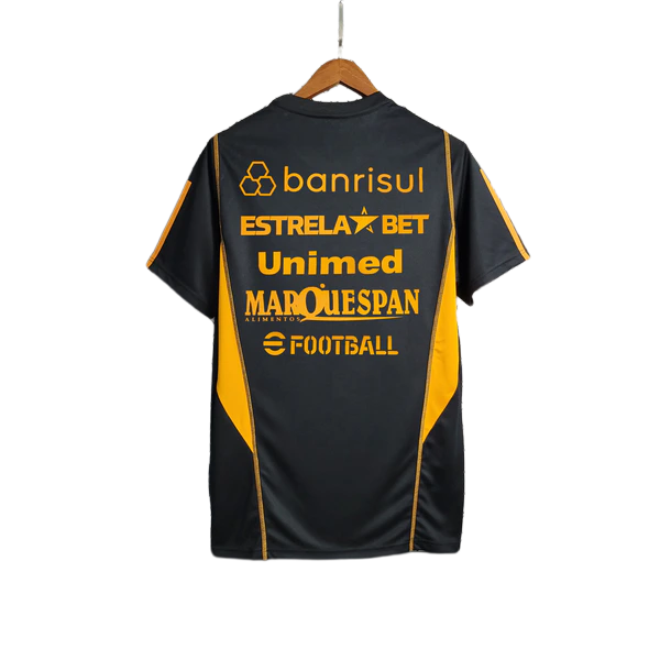 Internacional 23/24 Training Jersey - Black - All Sponsors - Fan Version