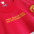 RONALDO #7 Manchester United Retro Jersey Home 2008