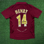 HENRY #14 Arsenal Retro Jersey Home 2005/06