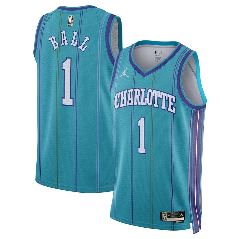 LaMelo Ball Charlotte Hornets Jordan Brand Unisex 23/24 NBA Jersey - C ...