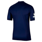 Official PSG home shirt, 2025-26 season, by Nike, featuring the European Champion emblem and the 10th anniversary of the UEFA Foundation.