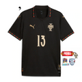 Edição Especial Pantera Negra – Camisola da Seleção de Portugal EUSÉBIO 2026/27! 🔥