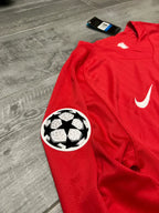 Manchester United 07/08 I Home Jersey - Long Sleeve Retro Version